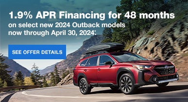  Outback offer | John Kennedy Subaru in Plymouth Meeting PA