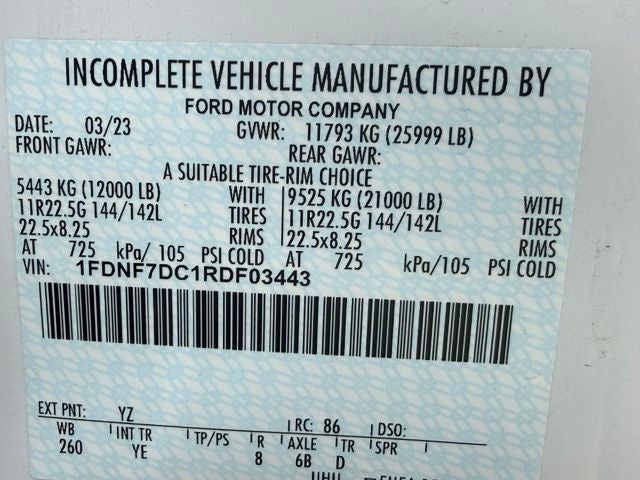 2024 Ford F-750SD Base