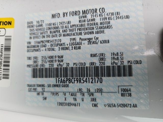 2024 Ford Mustang GT Premium