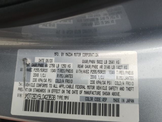 2020 Mazda Mazda CX-9 Grand Touring