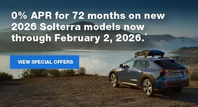 Solterra | John Kennedy Subaru in Plymouth Meeting PA