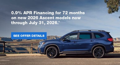 Ascent | John Kennedy Subaru in Plymouth Meeting PA