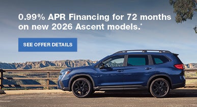 Ascent | John Kennedy Subaru in Plymouth Meeting PA