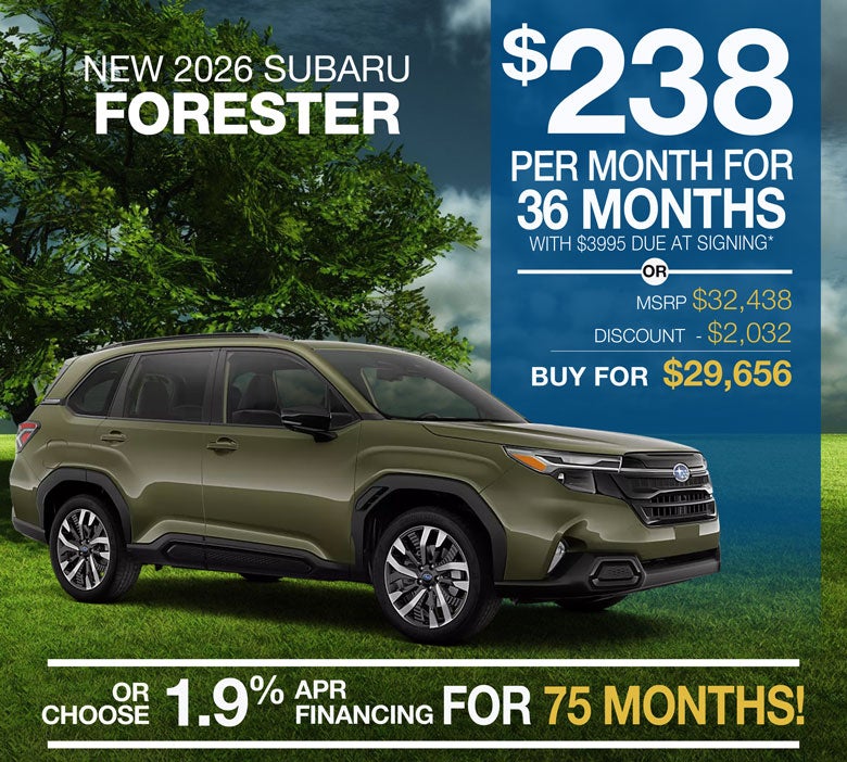 2026 Subaru Forester