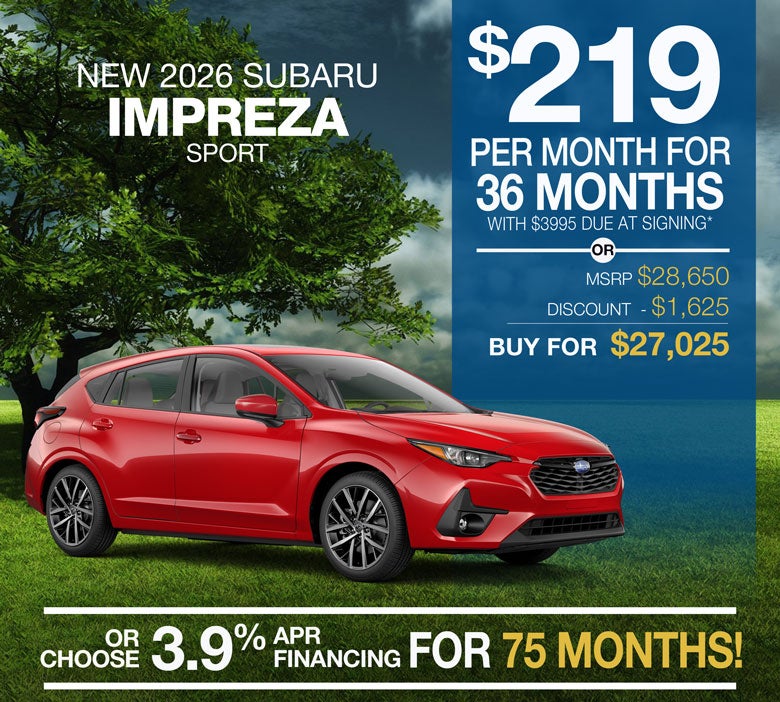 2026 Subaru Impreza Sport