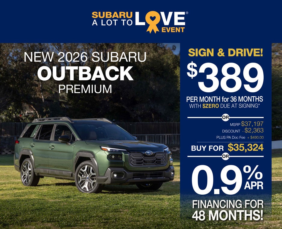 2026 Subaru Outback Premium