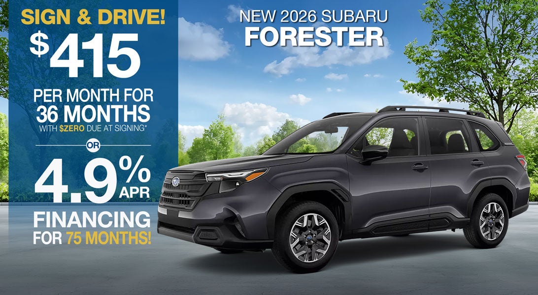 2026 Subaru Forester