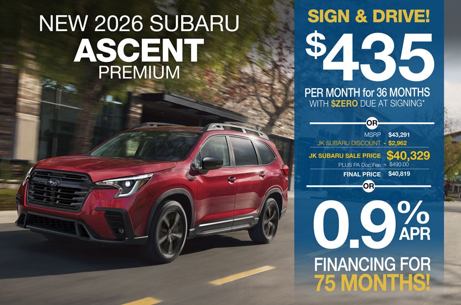 2026 Subaru Ascent Premium