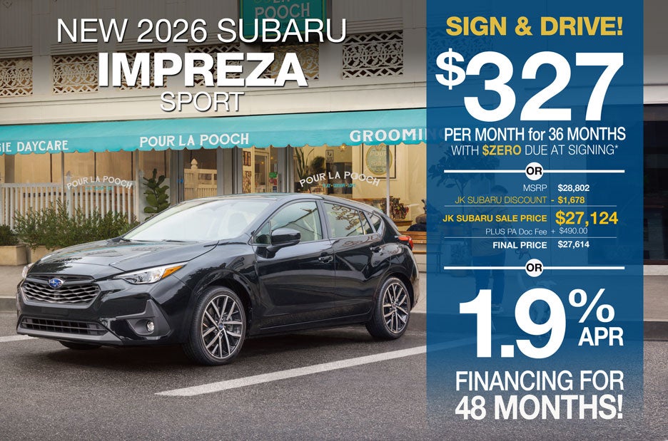 2026 Subaru Impreza Sport