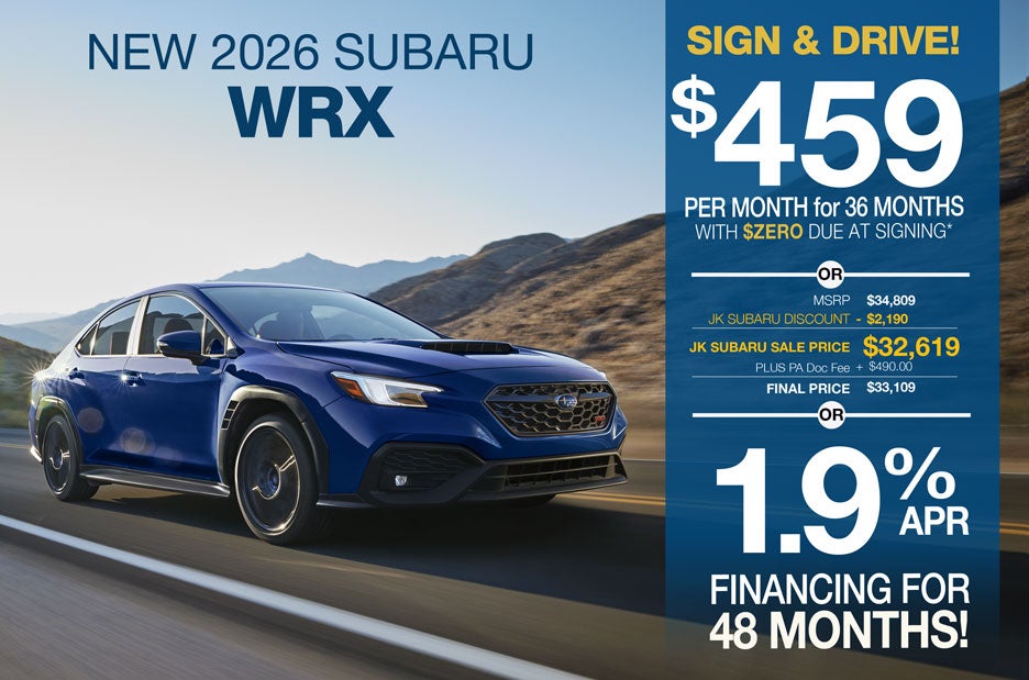 2026 Subaru WRX