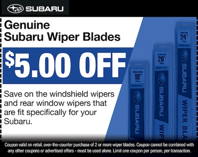 Genuine Subaru Wiper Blades